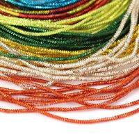 10g/lot Mix Colors Square French Bullion Wire Embroidery Threads Soft Metal Copper Wire Embroidery Badge Mat Jewelry Accessories