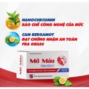 Mỡ máu Tâm Bình hỗ trợ giảm mỡ máu, gan nhiễm mỡ hộp 60 viên