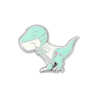 【CW】 Harong Lovely Dinosaur Dentist Brooch Enamel Pin Lapel Badge for Medical Studend Graduation Gift Fashion Jewelry New