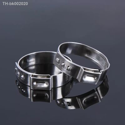 ♈ 304 Stainless Steel Single Ear Water And Oil Pipe Strong Clamp