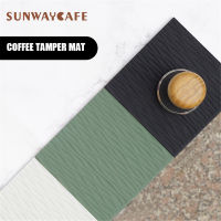 Anti-Skid Coffee Tamper Mat Espresso Pad Coffee Tamping Holder Tampers Ruer Corner Pad ซิลิโคน Coffeeware Tamping Mat