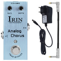 IRIN กีตาร์ไฟฟ้าเหยียบ AN-08 og Chorus กีตาร์เหยียบสำหรับวงจร Chorus Tone Effect True Bypass กีตาร์อุปกรณ์เสริม