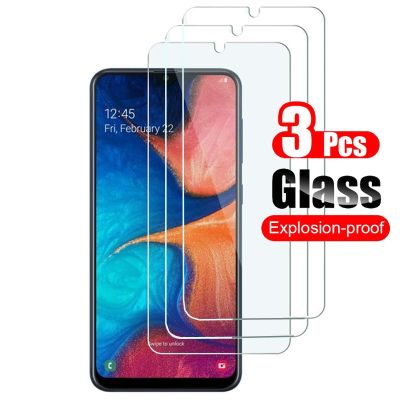 ✓¤❅ 3Pcs Tempered Glass For Samsung Galaxy A10 A20 A30 A40 A50 A60 A70 A80 A90 A20E A50S A30S Screen Protector Film For M10 M20 M30