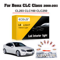 ชุดไฟ LED ภายในสำหรับ Benz CLC Class CL203 CLC160 CLC250 2008 2009 2010 2011โดมแผนที่ Vanity Mirror Canbus Light