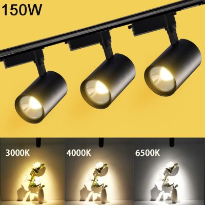 Track Lighting ไฟติดตามโคม ลูกปัดโคมไฟ LED Spotlight Ceiling Light สปอตไลท์ ไฟประดับ 60W 150W