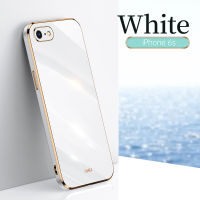 สำหรับ iPhone 6วินาทีกรณีหรูหราชุบปลอก IPhone6S Soft TPU 6D กันกระแทกกลับปกโทรศัพท์