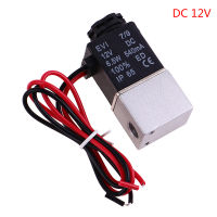 วาล์วอัดอากาศ2ทิศทางที่ทำหน้าที่โดยตรง12V 24V 110V 220V 380V วาล์วน้ำ1/8"