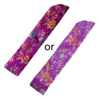 【cw】 Hand Cover Embroidery Floral Handheld Folding Sleeve 【hot】