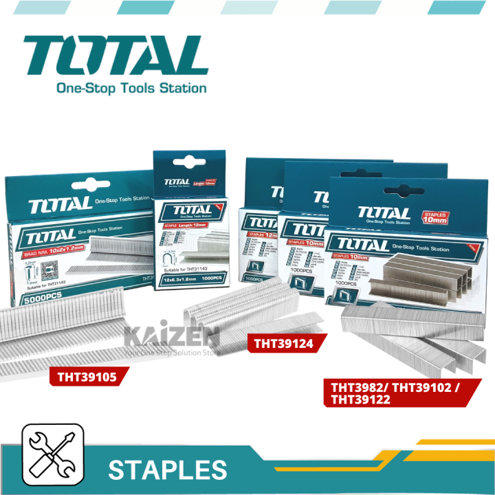 Total Staples Nail U Shaped Staples Brad Nail For Model Tht31143 3