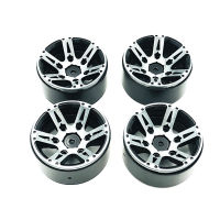 4Pcs Rc Rock Crawler Wheel Rim 1.9 Inch Beadlock For 1/10 Axial Scx10 90046 Cc01 D90 D110 -4