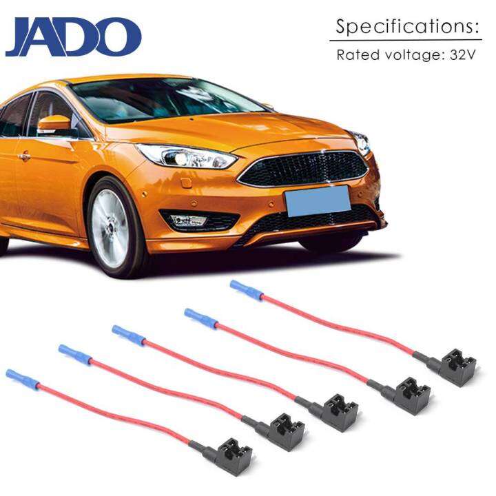 5 Pack Mini Size Car Addacircuit Fuse Tap Adapter with 15A Micro Fuse