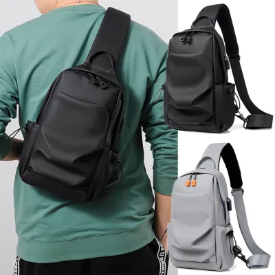 Wallet Chest Bag For Men Trendy Shoulder Bag For Travel Men Shoulder Bag Men Chest Bag Large Capacity Crossbody Bag