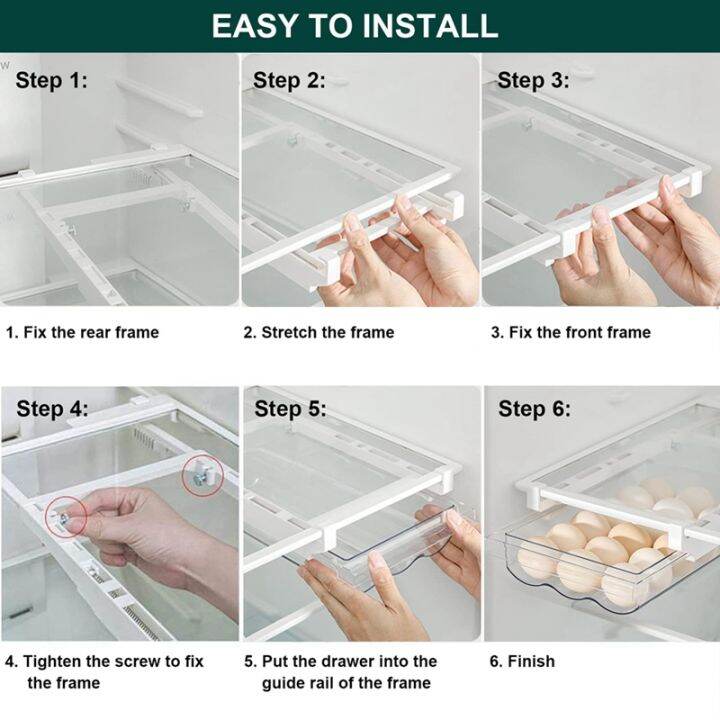 egg-holder-for-refrigerator-pull-out-refrigerator-egg-drawer-snap-on-storage-drawers-for-eggs-storage-containers