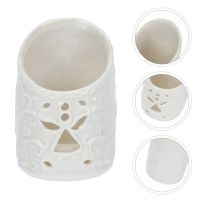 1pc Ceramics Craft Candle Container Decorative Candleholder Craft Candle Base