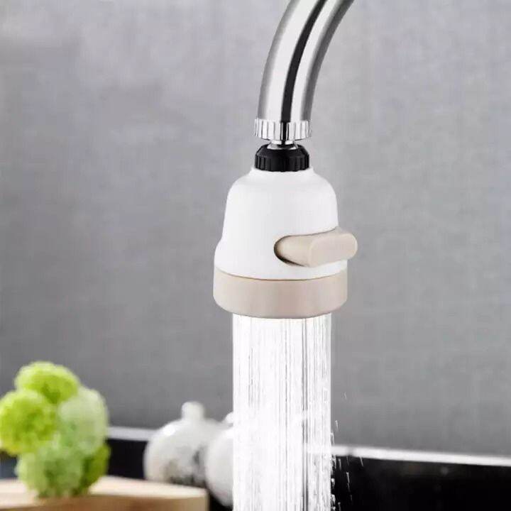 [ Best Pick ] Bathroom Kitchen Tap Head Flexible Adjustment 2 Gear 360
