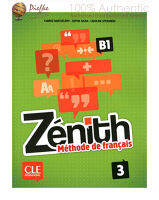 ZENITH : 3 studybook 3 การศึกษา (นำเข้าของแท้100%) 9782090386141 | ZENITH 3 ELEVE