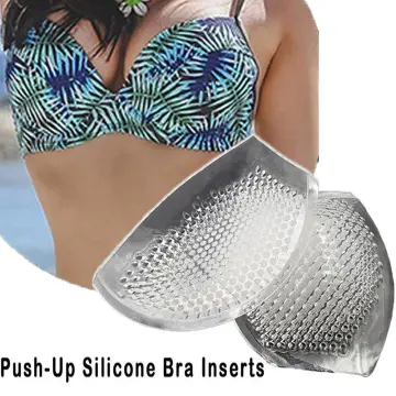 Silicone Bra Inserts Waterproof Push up bra Pad silicone inserts
