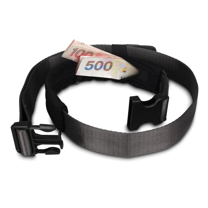 pacsafe-cashsafe-25-anti-theft-deluxe-travel-wallet-belt-เข็มขัดกระเป๋าสตางค์-กระเป๋ากันขโมย