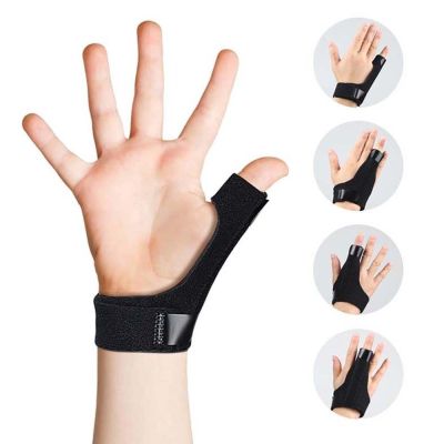 ◄ Thumb Finger Fixed Belt Wrist Sprain Strap Hand Joint Compression Exercise Hand Guard Finger Support Protection