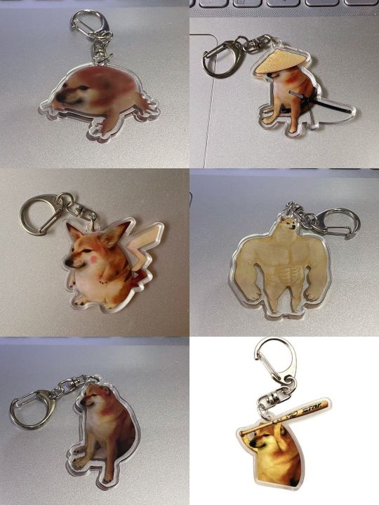 ins-spoof-creative-internet-celebrity-cute-cheems-pet-keyring-funny-shiba-inu-confusing-dog-keychain-key-chains