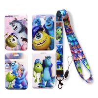 Disney Monsters University Card Case Lanyard ID Badge Holder Bus Pass Case Cover Slip Bank Credit Card Holder Strap Card Card Holders