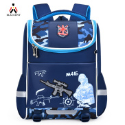 ELACCENT Elementary school students cartoon schoolbag male and female all