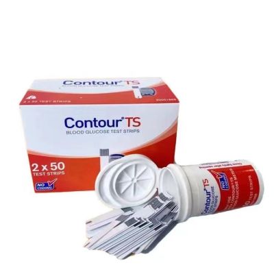 Contour TS Blood Glucose Test Strips 100แผ่น ( Exp:30 September 2024 )