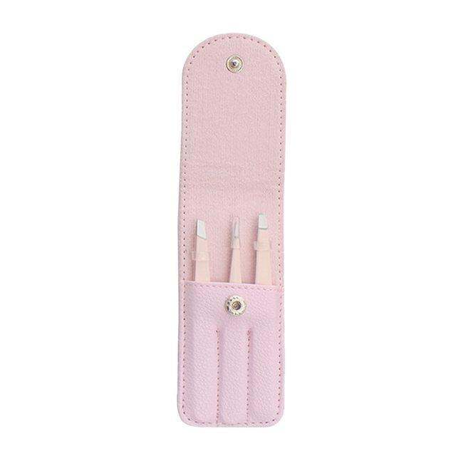 3-pcs-set-grooming-tweezer-eyelashes-eyebrow-stainless-steel-tweezers-set-with-storage-bag-makeup-tools