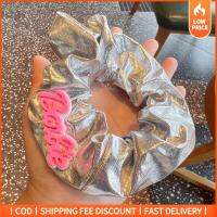 GOOD MOOD BEAUTY สีทึบทึบ ตุ๊กตาบาร์บี้ scrunchie อีลาสติก แฟชั่นสำหรับผู้หญิง เชือกมัดผม ของใหม่ หางม้าหางม้า ยางรัดผม สำหรับผู้หญิง