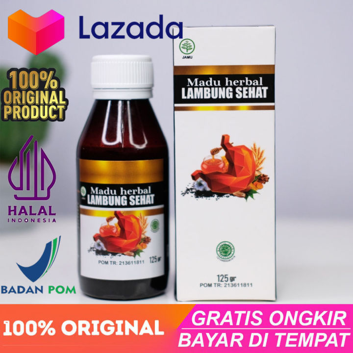 Madu Herbal Lambung Sehat Obat Maag Asam Lambung Gerd 100 Asli Original Lazada Indonesia 3141