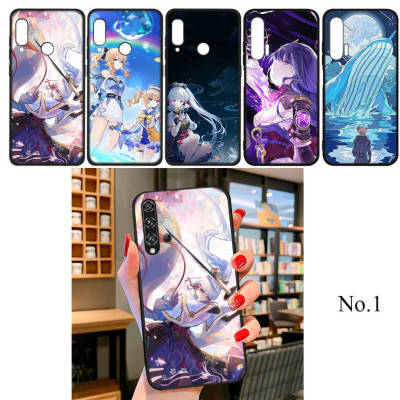 55FFA Genshin Impact Game อ่อนนุ่ม High Quality ซิลิโคน TPU Phone เคสโทรศัพท์ ปก หรับ Huawei P10 P20 P30 Pro Lite Y5P Y6 Y6P Y7A Y8P Y9A Y8S Y9S Y7 Y9 Prime