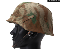 tomwang2012. WWII WW2 GERMAN ARMY SPLINTER CAMO M35 REVERSIBLE SOLDIER HELMET COVER MILITARY COLLECTION WAR REENACTMENTS