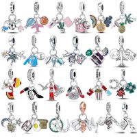 【HOT】 Charms Plata De Ley 925 Wonderful Life Elements 3 Pcs Set Pendant Fit For Pandora 39;s Original Bracelet Top Quality S925 DIY Jewel