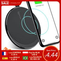 KUULAA Qi Wireless Charger For 13 12 11 Pro X XR XS Max 10W Fast Wireless Charging for Samsung S10 S9 S8 USB Charger Pad