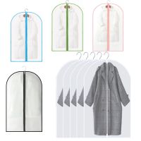 Multicolor Transparent Clothing Covers Garment Suit Dress Jacket Clothes Coat Dustproof Cover Protector Travel Bag Dust Cover Wardrobe Organisers