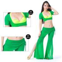 hot【DT】 Newest Bollywood Belly Costumes Cheap Prices 2 Piece Set Pant And Top