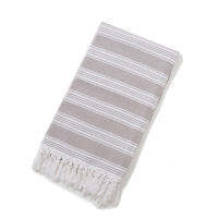 1pc Multipurpose Turkey Stripe Tassels Bath Towel Outdoor Travel Household Ho Bathroom Toweling Suitable for s Children