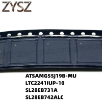 1PCS  QFN64-ATSAMG55J19B-MU LTC2241IUP-10 SL28EB731A SL28EB742ALC Electronic components