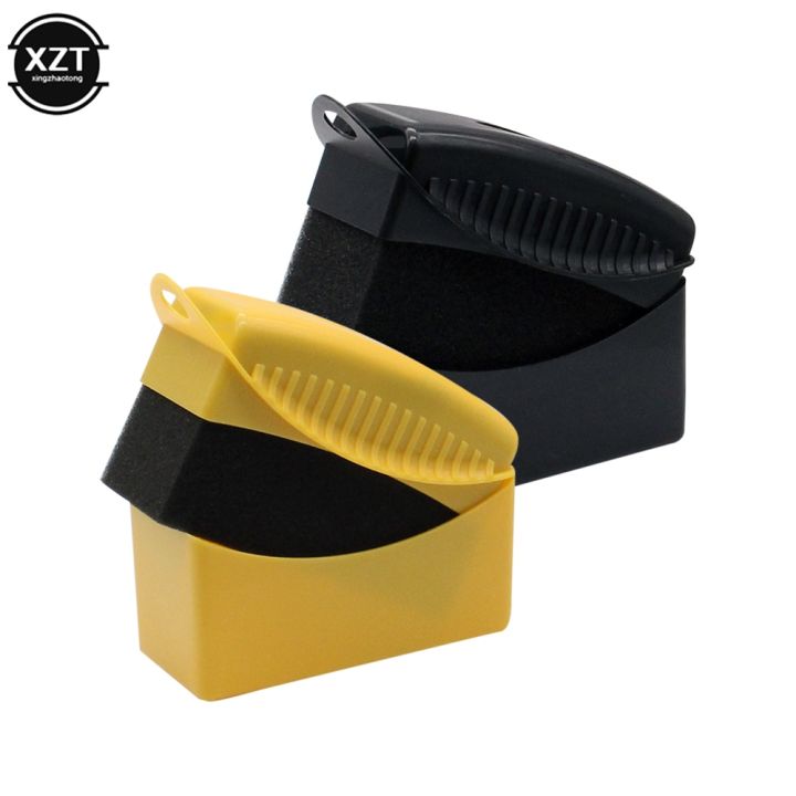 hot】 Wheel Polishing Waxing Brush With Cover Washing Cleaning Tire  Applicator Pads Detail Accessories