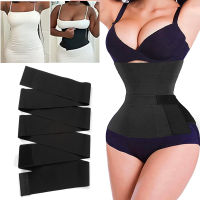 Waist Trainer for Women Tummy Control Wrap Waist Trimmer Belt Slimming Belly Band Hourglass Body Shaper Plus Size Faja Shapewear