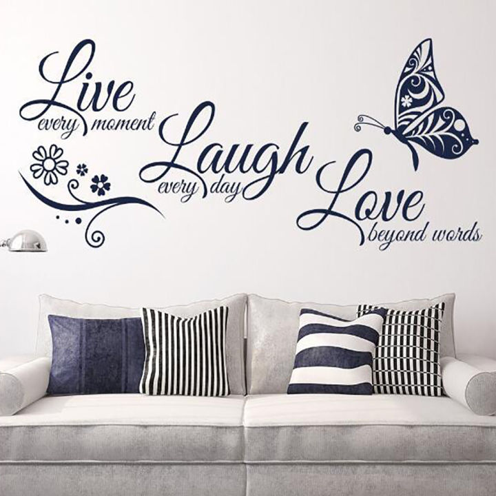 Contemporary Wall Stickers For Bedroom Positive Affirmations Wall ...