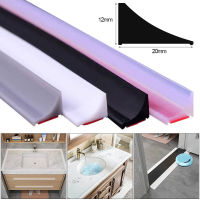 1M Kitchen Countertop Silicone Water Barrier Bathroom Stopper Bendable Retaining Strip Dry and Wet Separation Flood Barriers