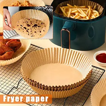 Reusable Air Fryer Liner Silicone Air Fryer Pot Easy Cleaning Round Silicone  Liner Replacement for 3L to 5L Air Fryer Fannlady