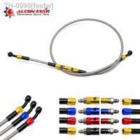 ♠✆✴ faefw Alconstar-Motocicleta AN3 pinça de freio Remoção Rápida Tubing Desmontagem Substituir Linha Connector 800mm a 1200mm