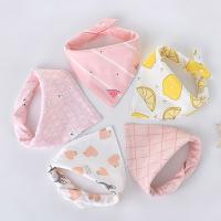 【CW】 5pcs/lot New Baby Bibs for Boy Bandana Bib Burp Cotton Scarf Collar Infant Accessories