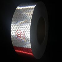 5cmx25m/Roll Car Reflective Material Tape Sticker Automobile Motorcycles Safety Warning Tape Reflective Film Car Stickers Safety Cones Tape