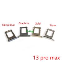 สำหรับ iPhone 13 Pro Max ซิมช่องเสียบบัตรที่ใส่ถาดซิมเครื่องอ่านการ์ดชิ้นส่วนซ็อกเก็ตแบบเปลี่ยน