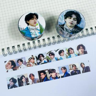 เทปตกแต่ง 5 เมตร Masking Tape BTS Me, Myself, and Jungkook Suga Jimin V  | BTS PROOF | US OURSELVES &amp; WE เทปกาวตกแต่งสติ๊กเกอร์ เทปย่นพิมพ์ลาย KPOP บีทีเอส