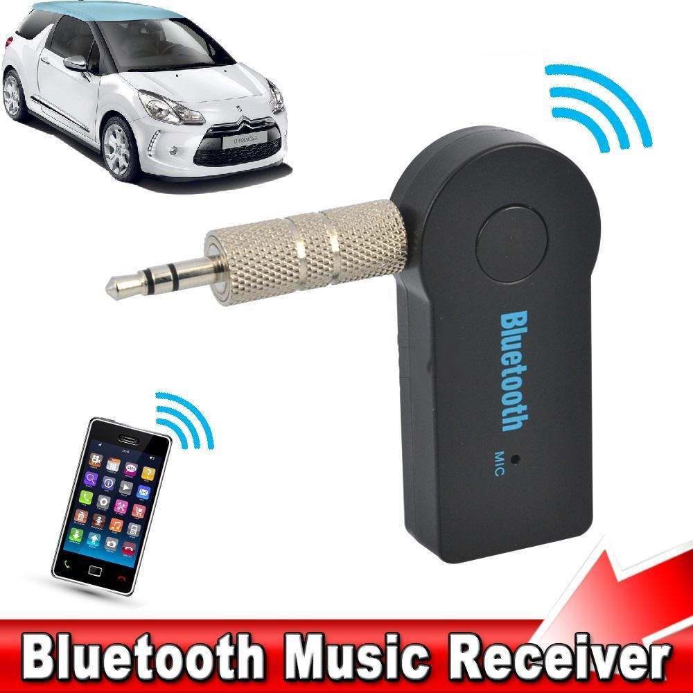 Hot Wireless Bluetooth Car Receiver Adapter 3.5mm AUX Audio Stereo Music Speaker 