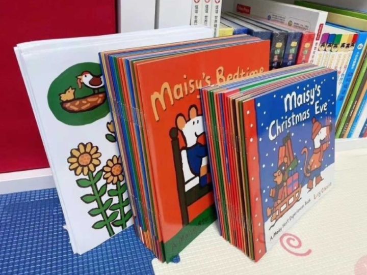 maisy-first-experience-box-set-หนังสือภาษาอังกฤษอ่านง่ายๆ-ภาพ-สีสัน-และเนื้อหาน่ารักจะช่วยให้น้องๆ-รักการอ่านมากขึ้น